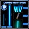 10 Pcs 14 Inch Large Glow Sticks Christmas Jumbo Sticks Big Glow Stick Giant Light Stick Emergency Light Stick for Camping Accessories, Survival Kit